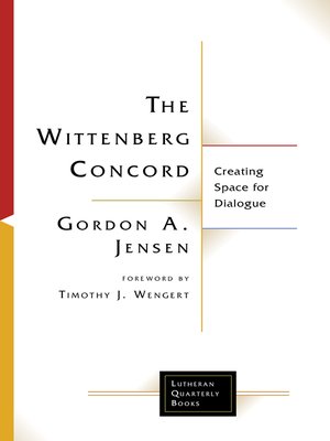 cover image of The Wittenberg Concord